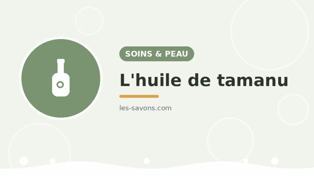 Huile de tamanu