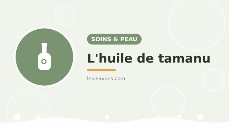 Huile de tamanu