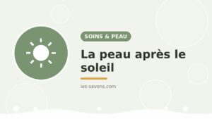 Peau après soleil