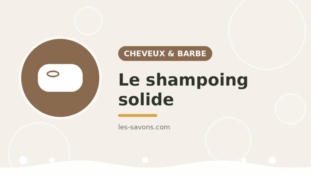 Shampoing solide naturel