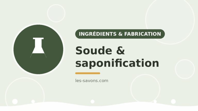 Soude et saponification