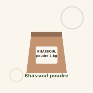 Rhassoul en poudre 1 kg